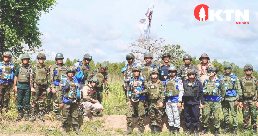 កម្ពុជានាំក្រុមអ្នកសង្កេតការណ៍អាស៊ាន ចុះពិនិត្យព្រំដែន និងជំរុញថៃឱ្យរៀបចំកិច្ចប្រជុំ JBC