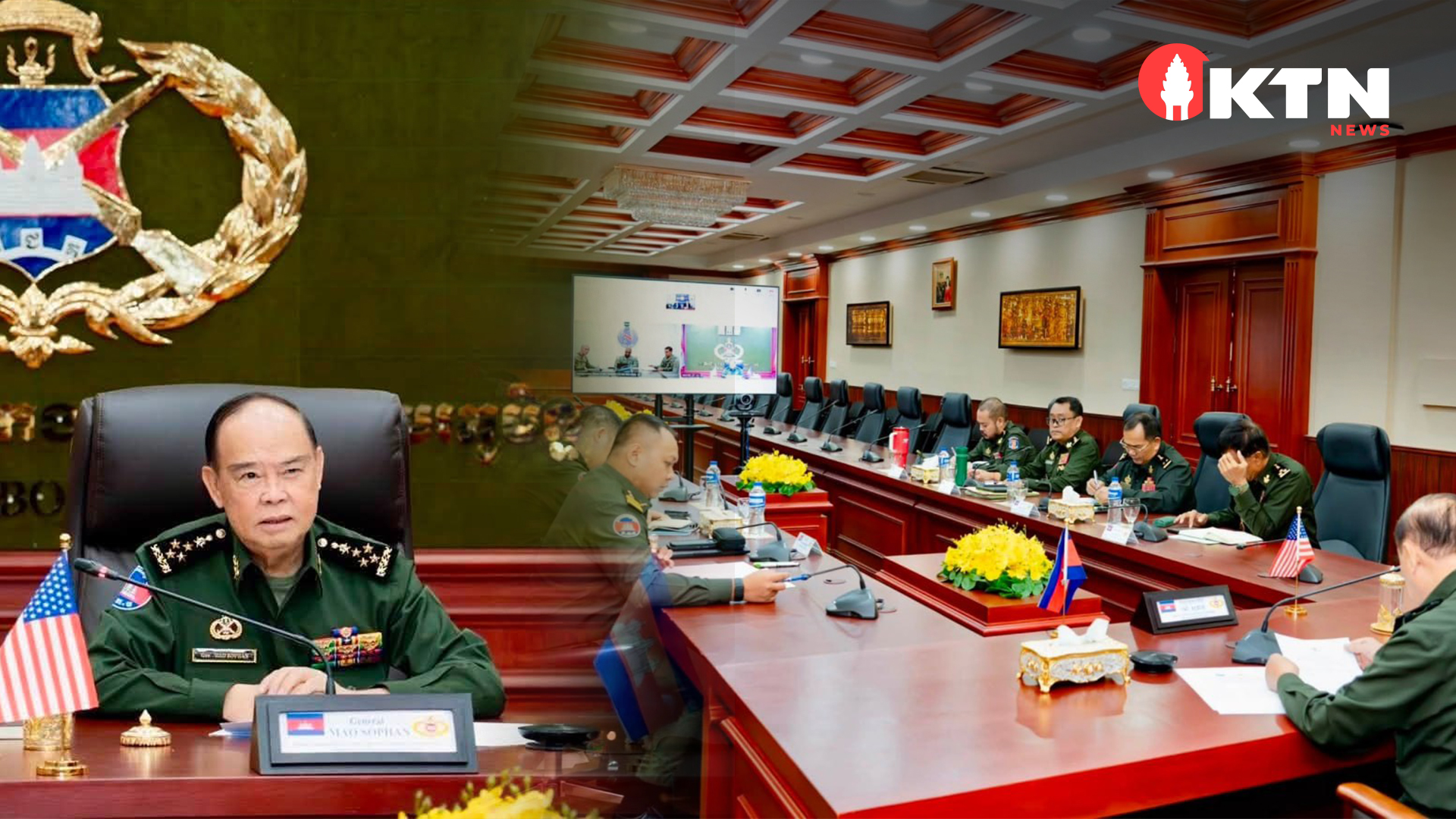 US Army Pacific and Cambodia Vow to Deepen Defence Ties, Plan Angkor Sentinel 2027