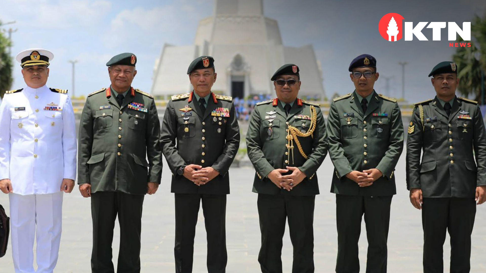 Malaysia and Cambodia Strengthen Defence Ties as Malaysian Chief Visits Win-Win Memorial