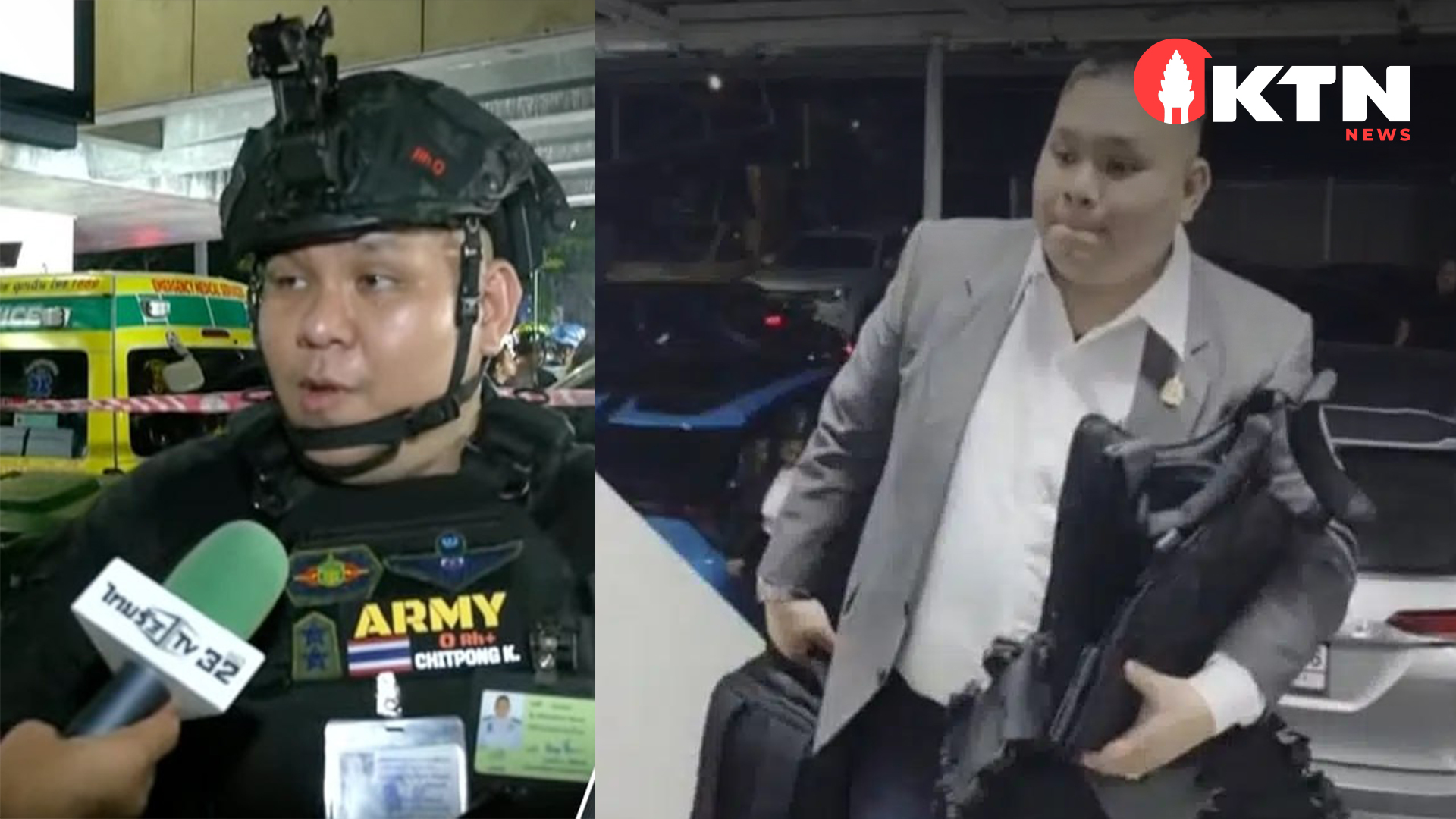 Thai Fake Soldier's Spreading Misinformation, Causing Concern in Bangkok Fire Aftermath