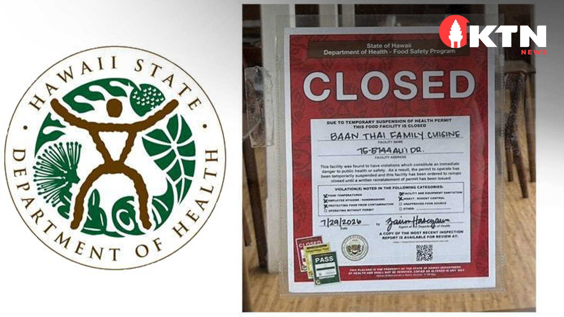 Hawaii Health Department Shuts Down Thai Restaurant Over Rodent Infestation