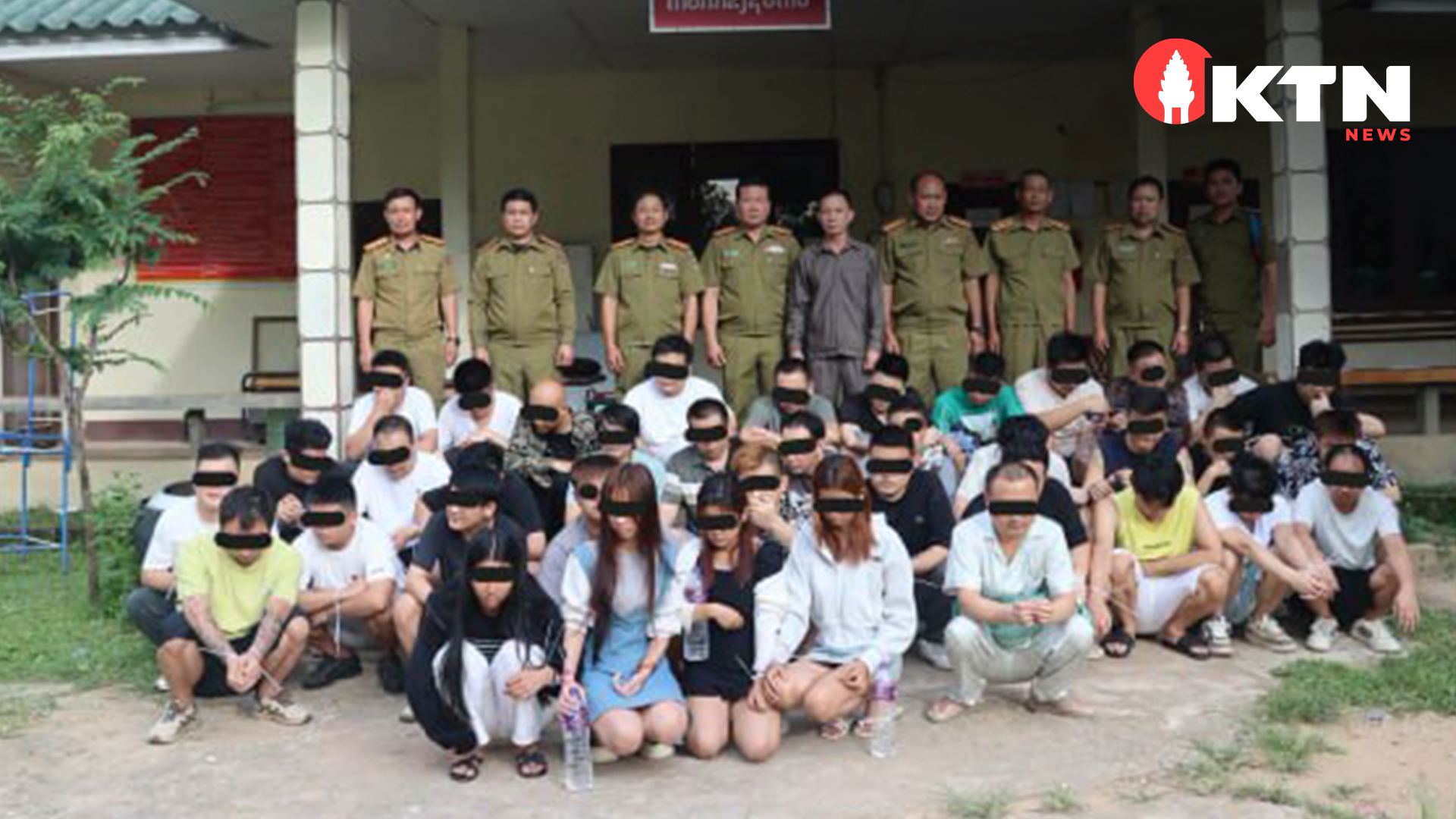 Thai Nationals Among Hundreds Caught in Laos' August Anti-Scam Sweep