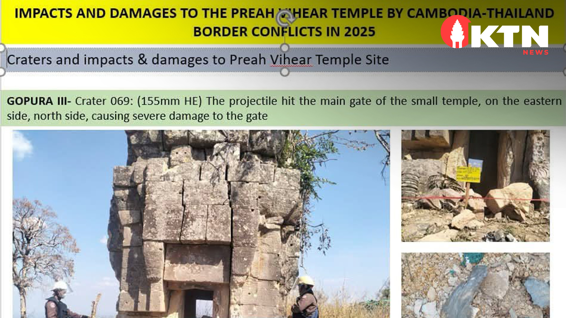 "The Cry for Justice Has Been Revealed": CMAC Director Hails UNESCO Report on Preah Vihear Destruction