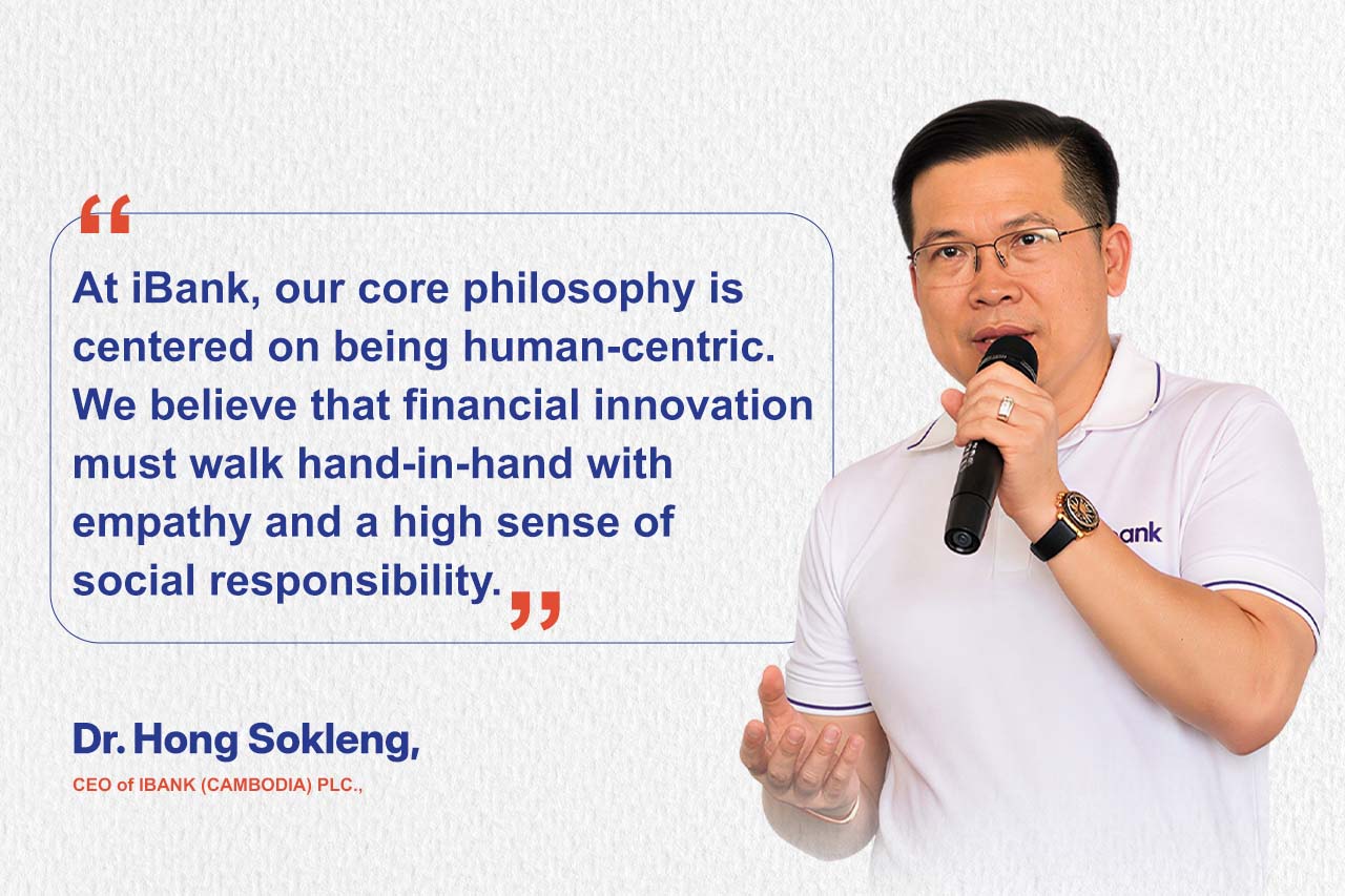 Images- Dr. Hong Sokleng, CEO of IBANK (CAMBODIA) PLC
