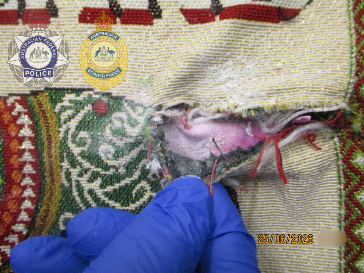 Australian Border Force (ABF) Media Release, 29 June 2026 https://www.afp.gov.au/news-centre/media-release/airline-employee-charged-over-alleged-heroin-import-melbourne