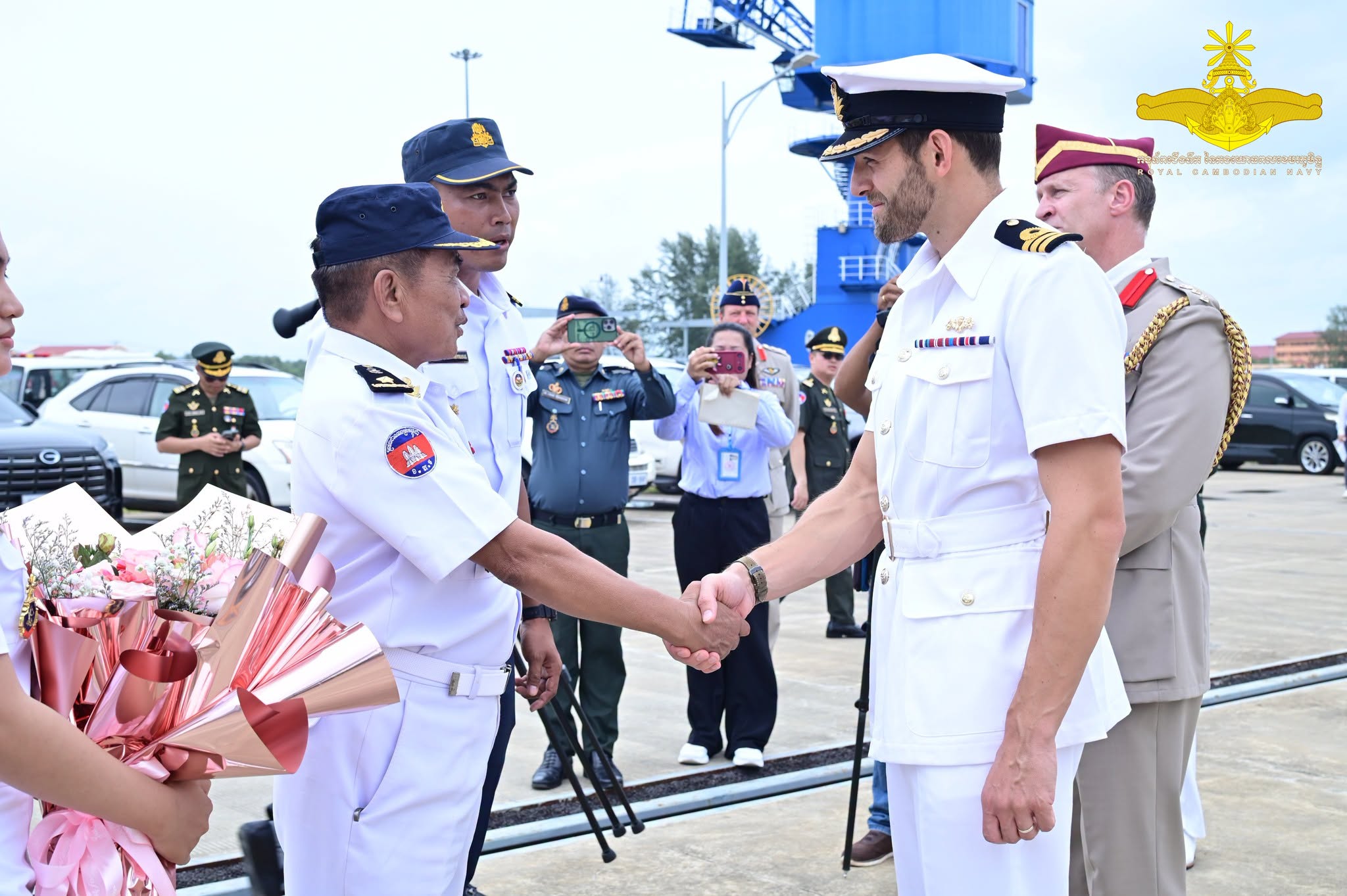 Photo: កងទ័ពជើងទឹក- Royal Cambodia Navy