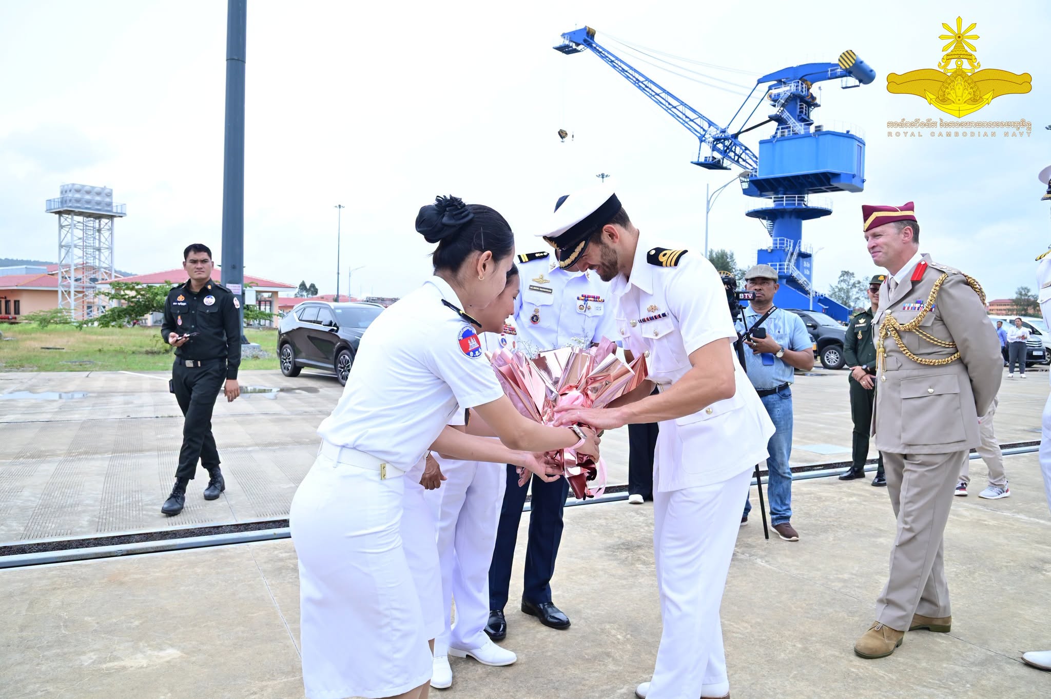 Photo: កងទ័ពជើងទឹក- Royal Cambodia Navy