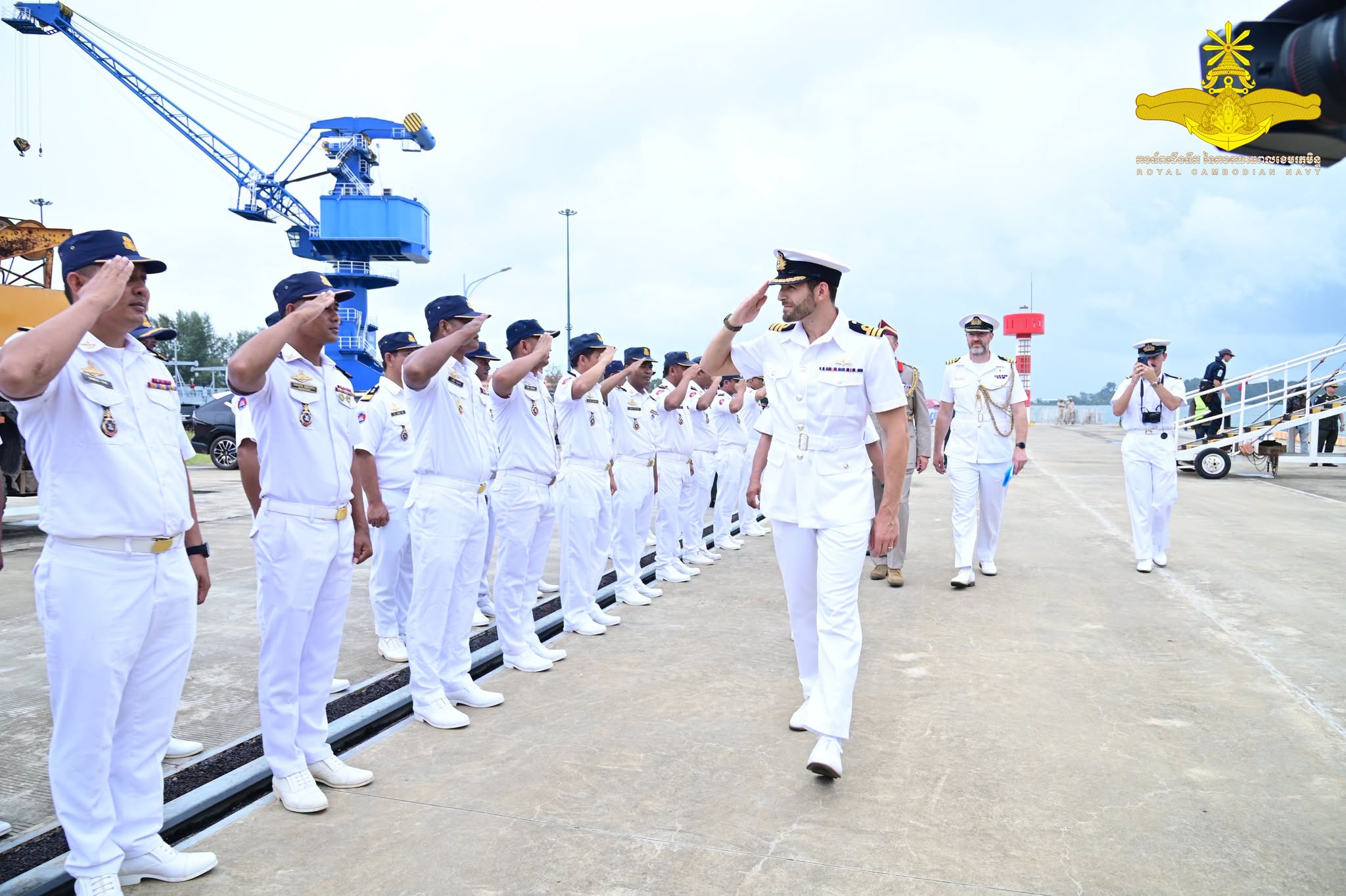 Photo: កងទ័ពជើងទឹក- Royal Cambodia Navy